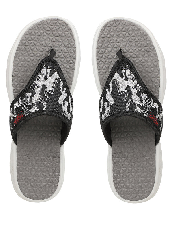 Women's Printed Strap Comfort Thong Flip-Flops