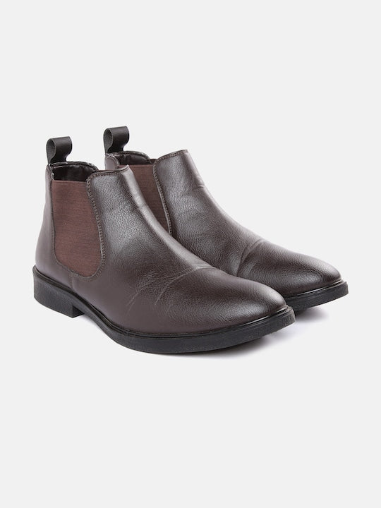 Men's Classic Solid Chelsea Boots