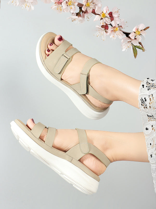 Women's Adjustable Velcro Strap Comfort Sandals