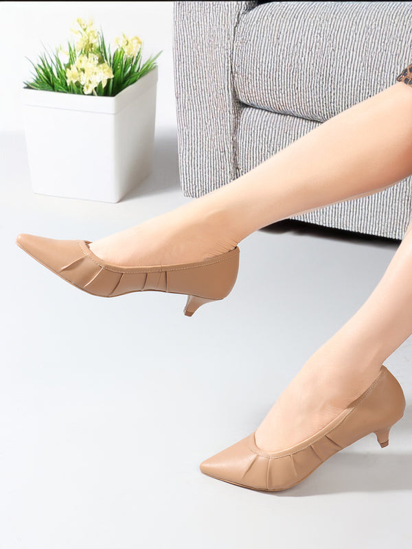 Women's Party Wear Kitten Heel Pumps