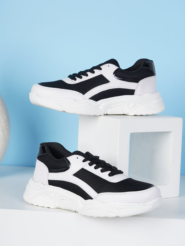 Women's Multy Lace-Up Colorblock Sneakers