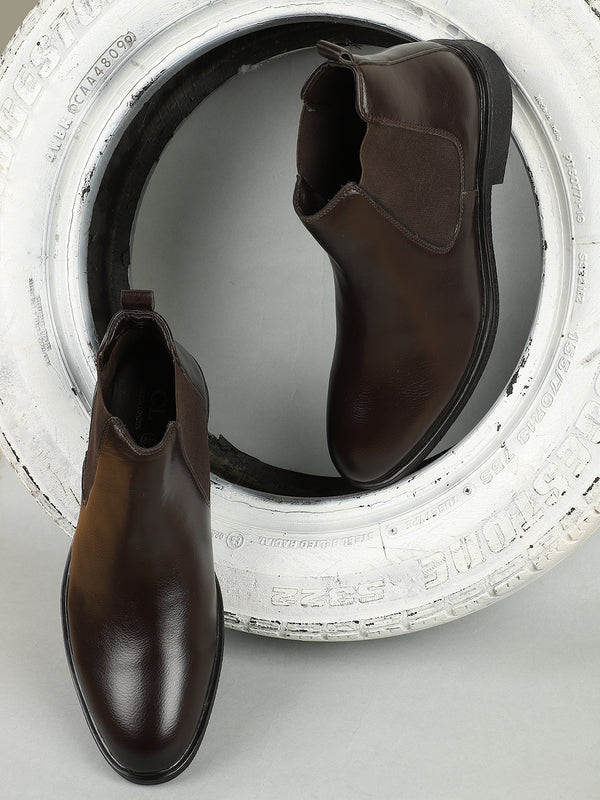 Men's Classic Brown Chelsea Boots