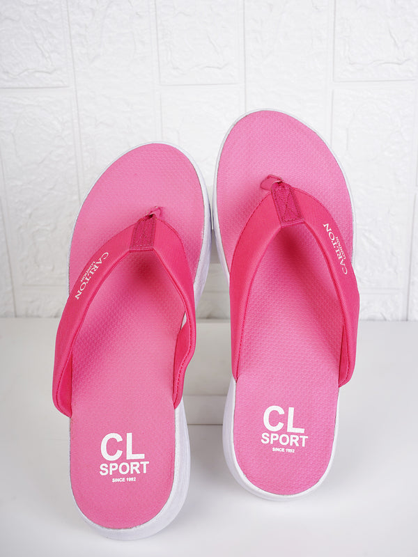 Women's Solid Thong Comfort Slippes
