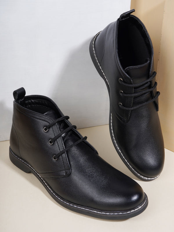 Men's Classic Black Chukka Boots