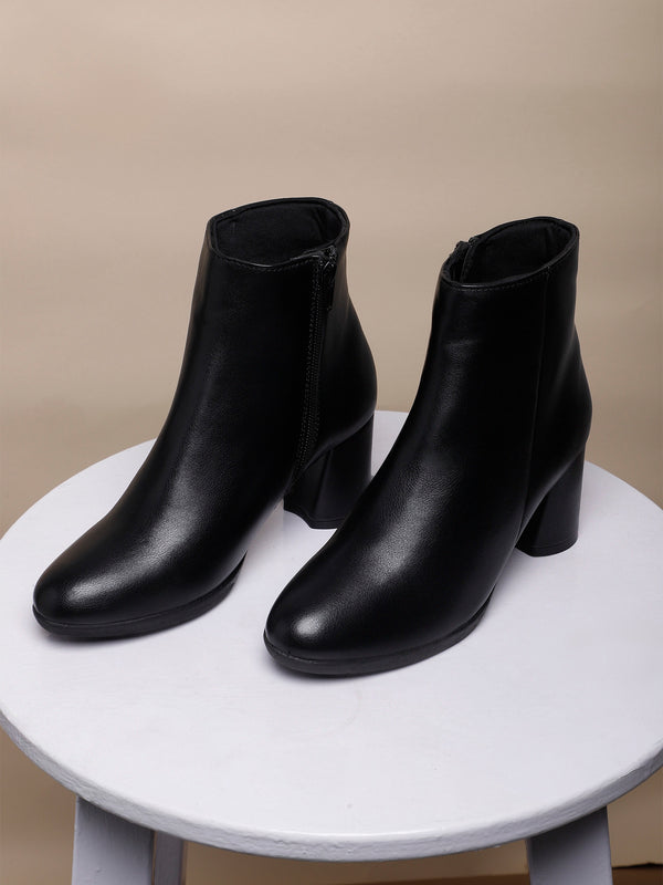 Women's Block Heel Ankle Boots