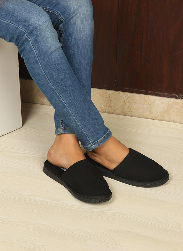 Women's Cozy Slip-On Mule Slipper for Winter