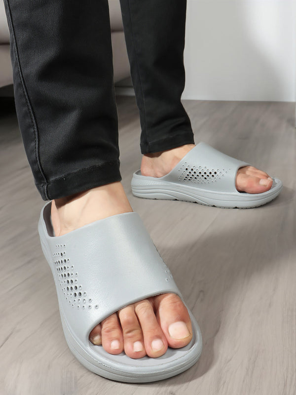 Men Lightweight Perforated Comfort Slides